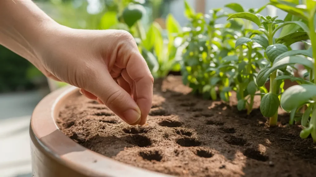 how to grow oregano in a pot