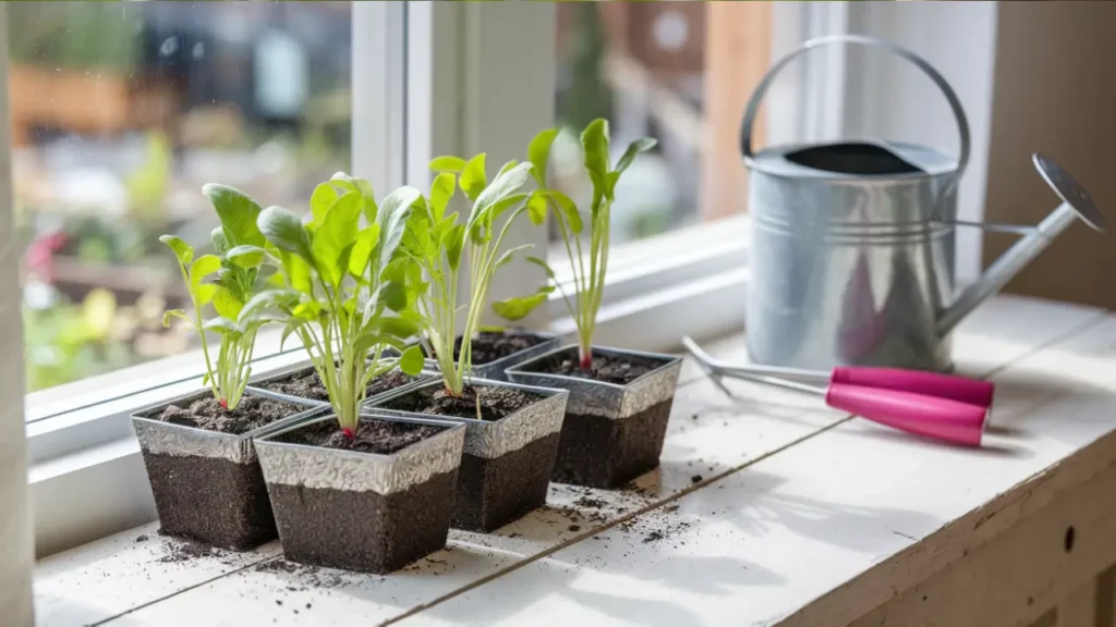 how to grow radish in a pot