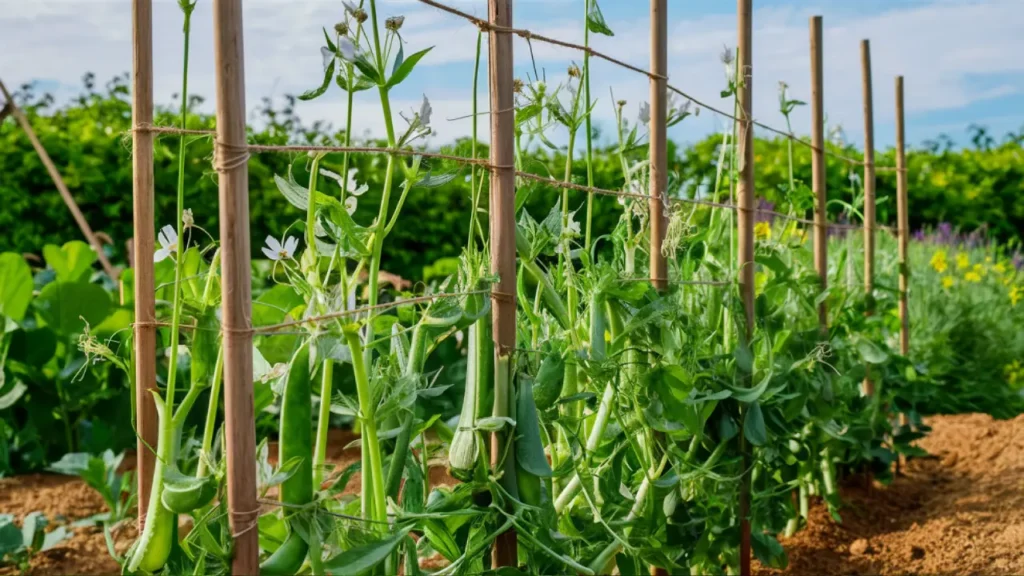 how to grow sugar peas