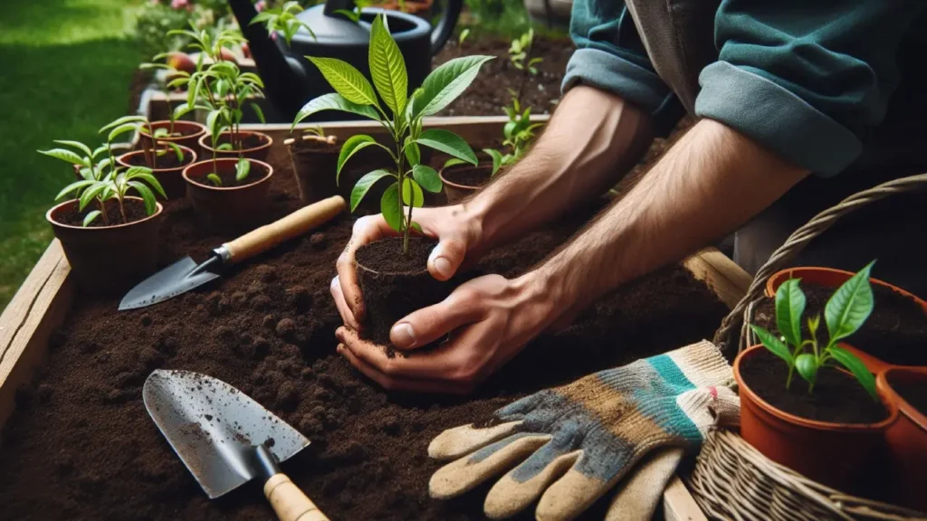 how to plant a peach tree from a pit