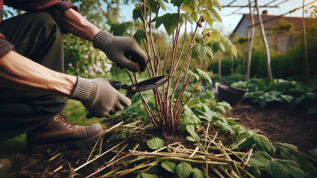 how to grow a raspberry bush