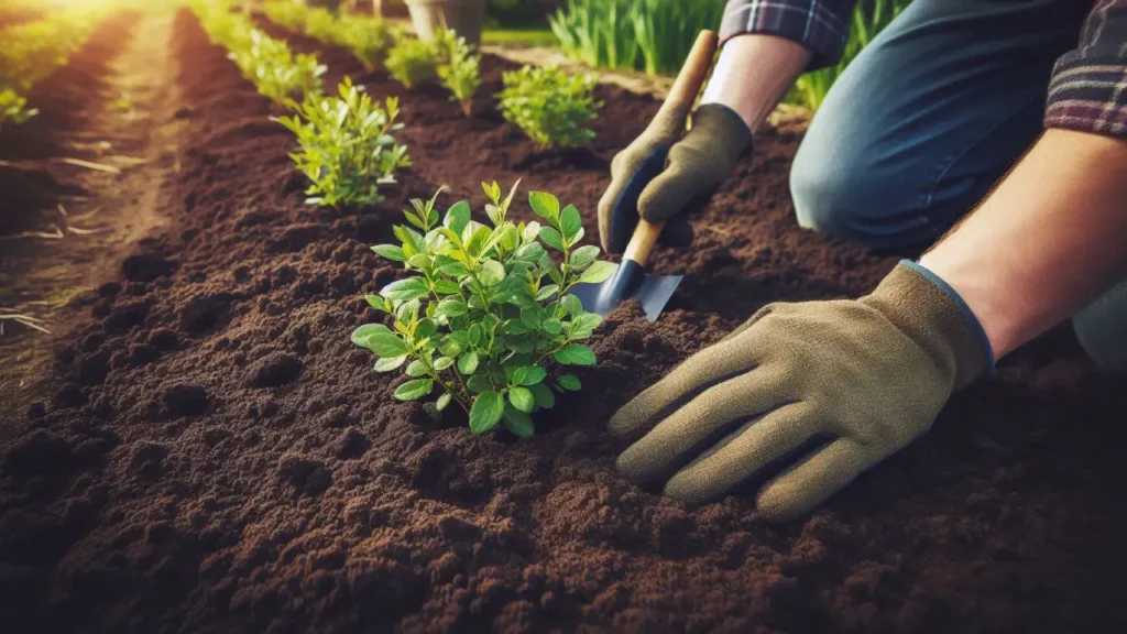 how to plant blueberry bushes