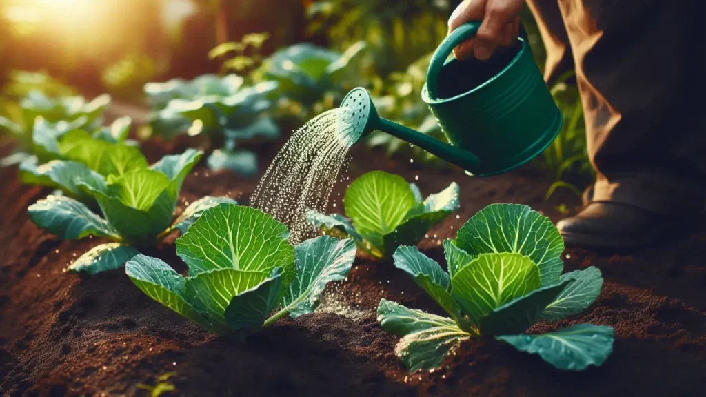 how to sow cabbage